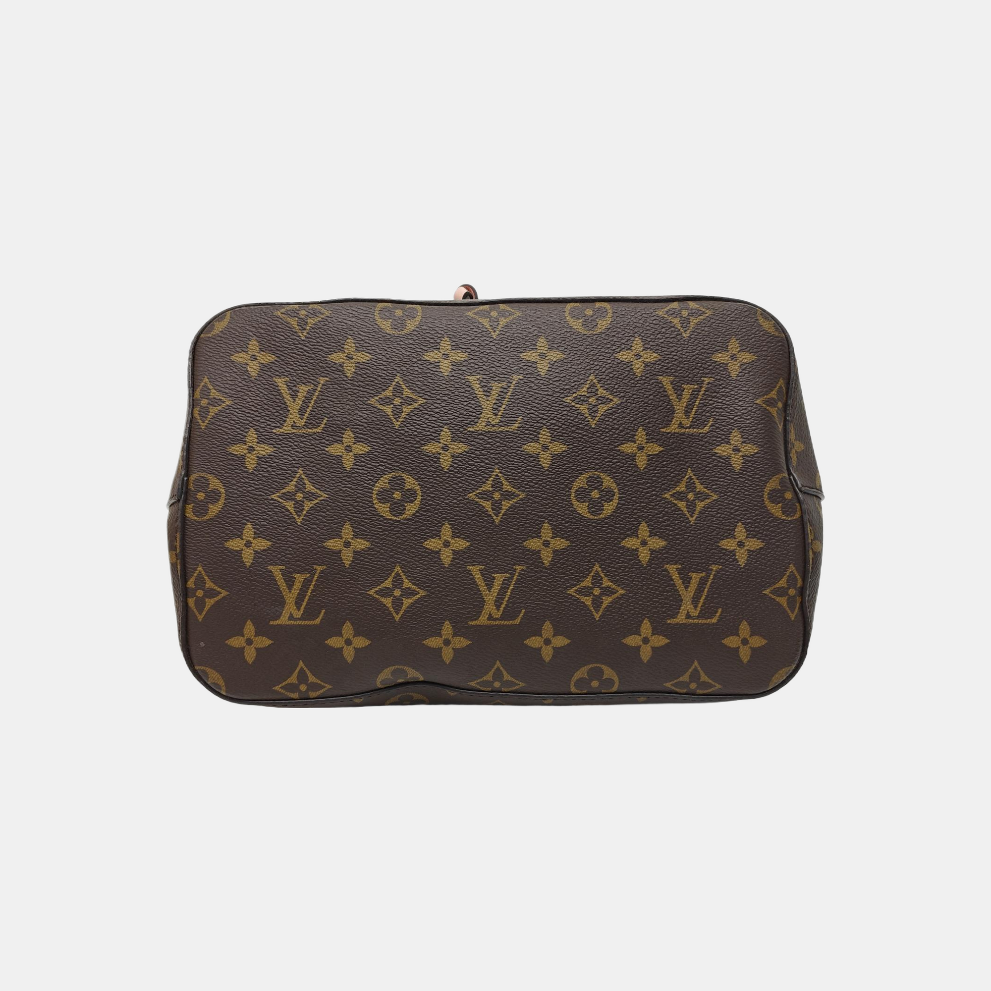 NÉONOÉ MM Monogram Coated Canvas Brown
