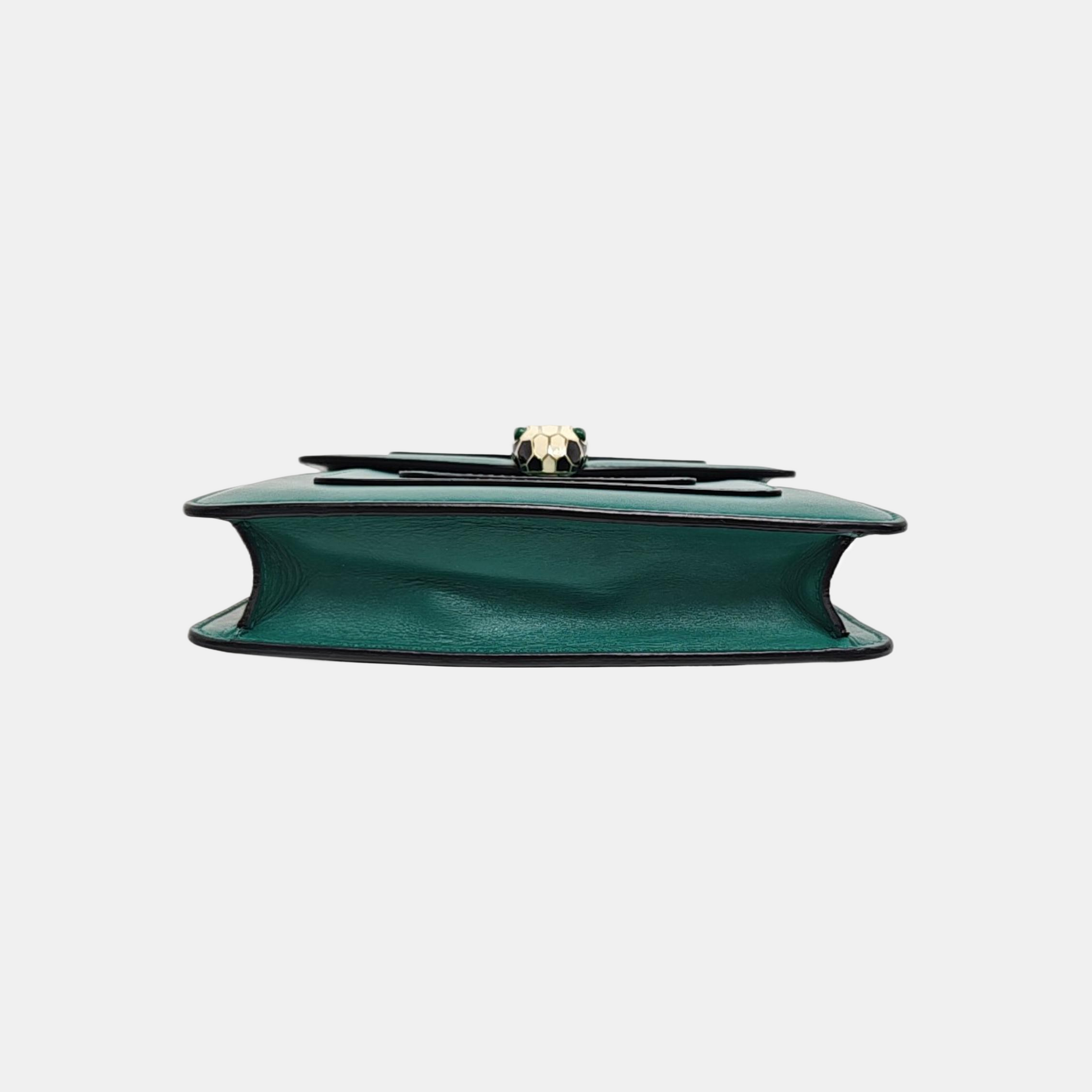 SERPENTI FOREVER Small Calfskin Green