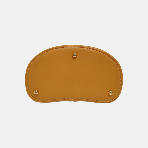 Calfskin Shoulder Bag Yellow