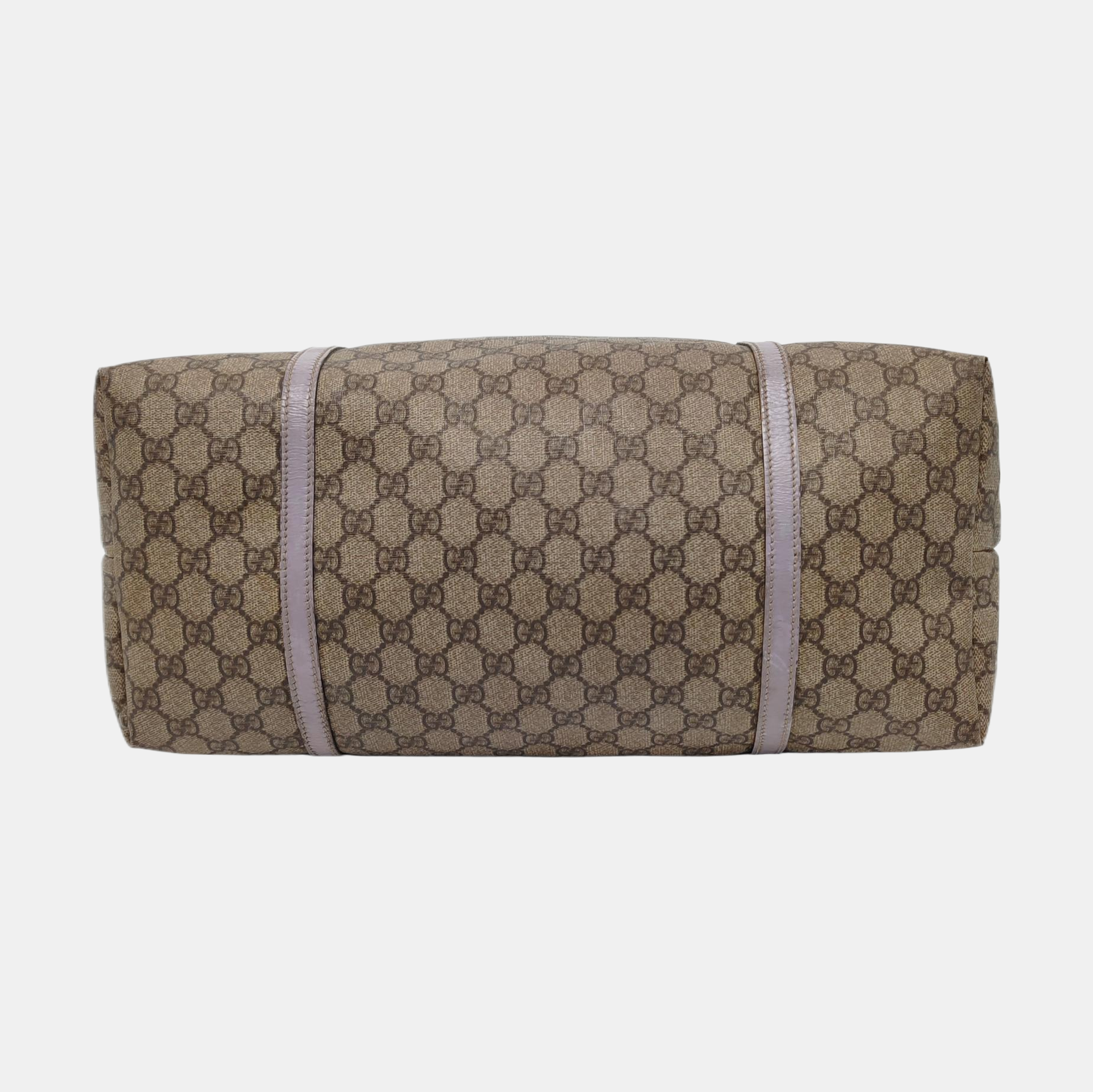 Monogram Coated Canvas Tote Bag Beige