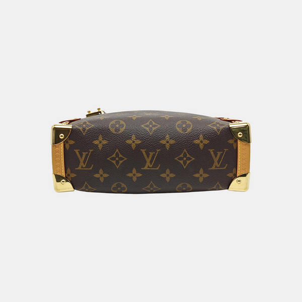 SIDE TRUNK MM Monogram Coated Canvas Brown