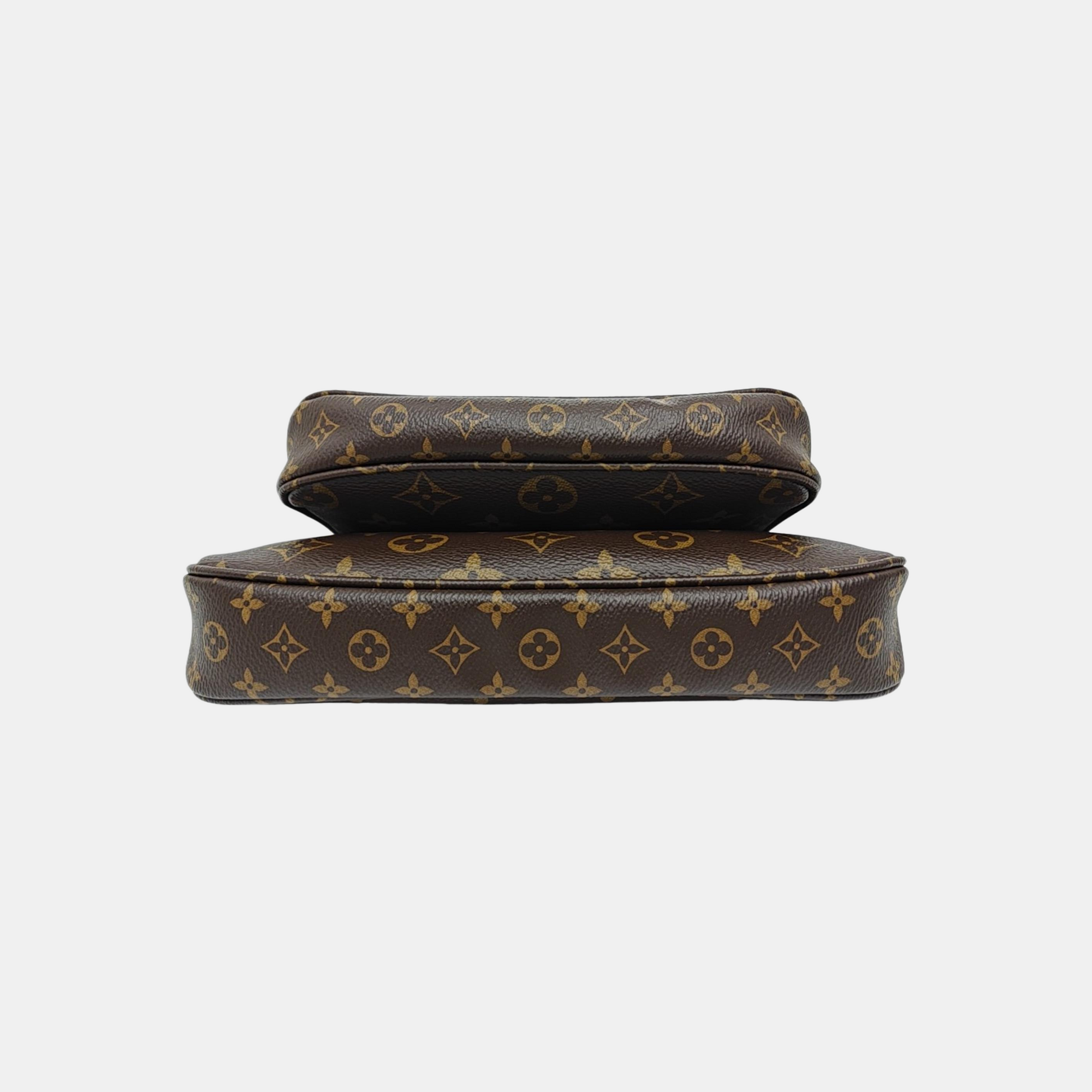 MULTI Monogram Coated Canvas Brown
