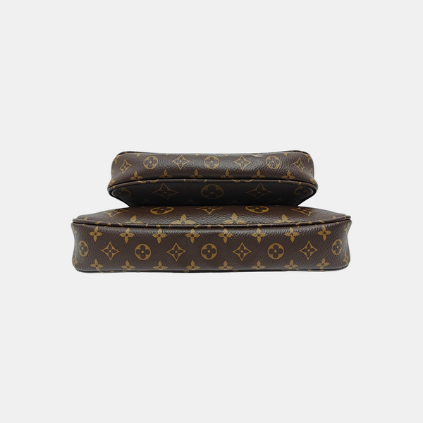 MULTI Monogram Coated Canvas Brown