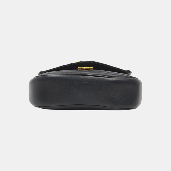 NEW WAVE PM Quilted Calfskin Black