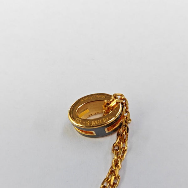 Pop H Metal Gold Necklace