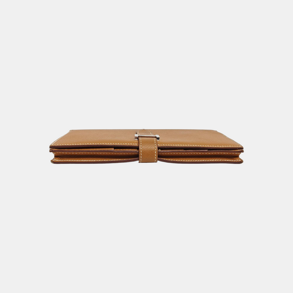 Bearn Medium Epsom Brown Wallet