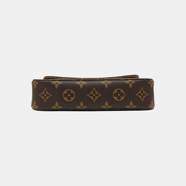 IVY Monogram Coated Canvas Brown