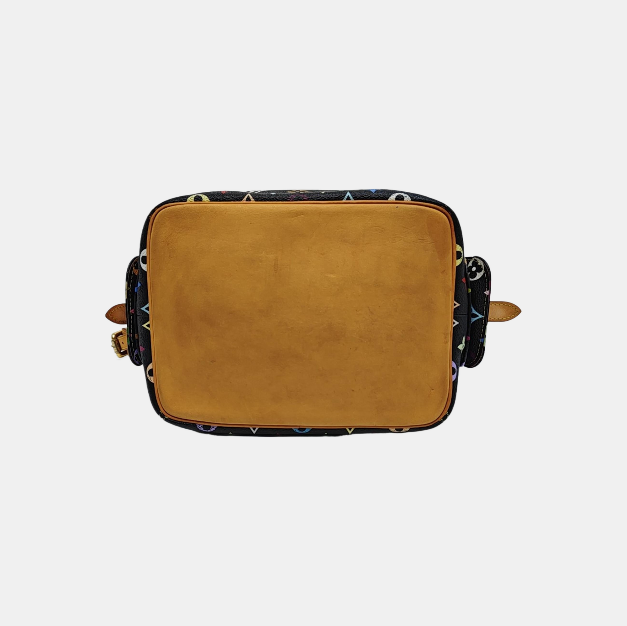 LV × TM NÉONOÉ MM Monogram Coated Canvas Black
