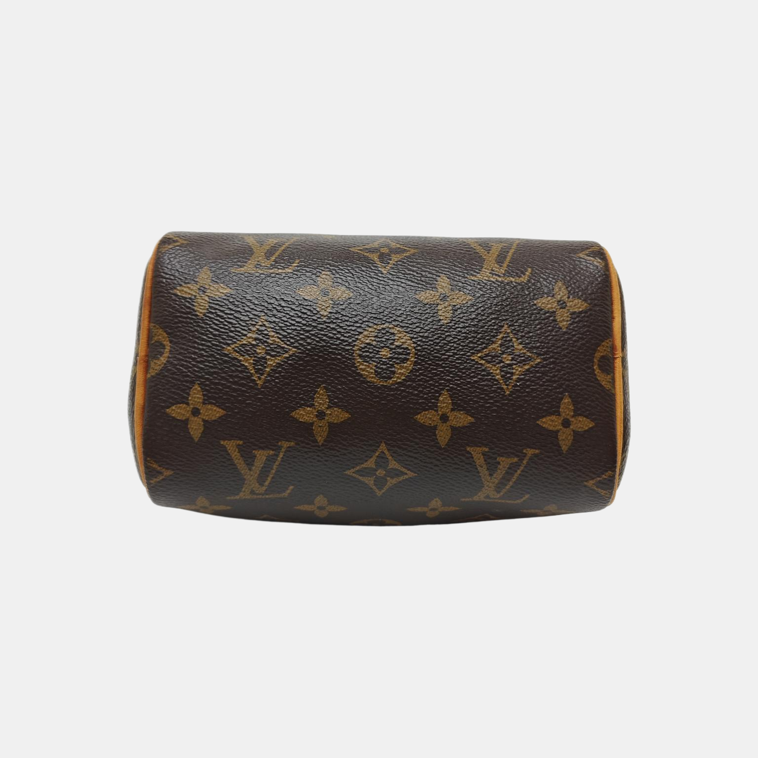 SPEEDY Nano Monogram Coated Canvas Brown