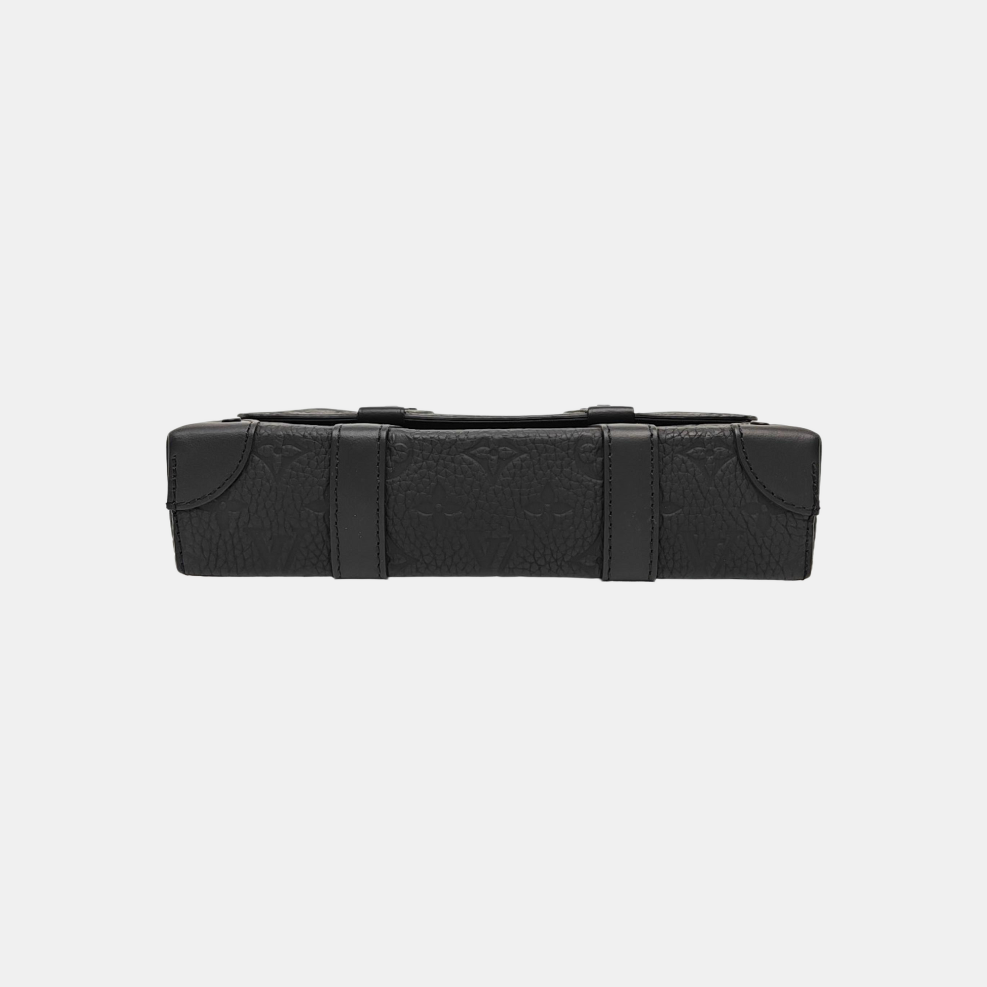 TRUNK PM Calfskin Black