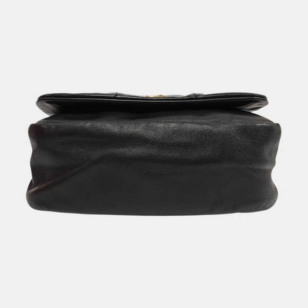 JAMIE Small Quilted Lambskin Black