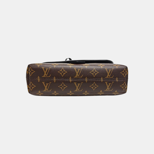 MAGNETIC Monogram Coated Canvas Brown