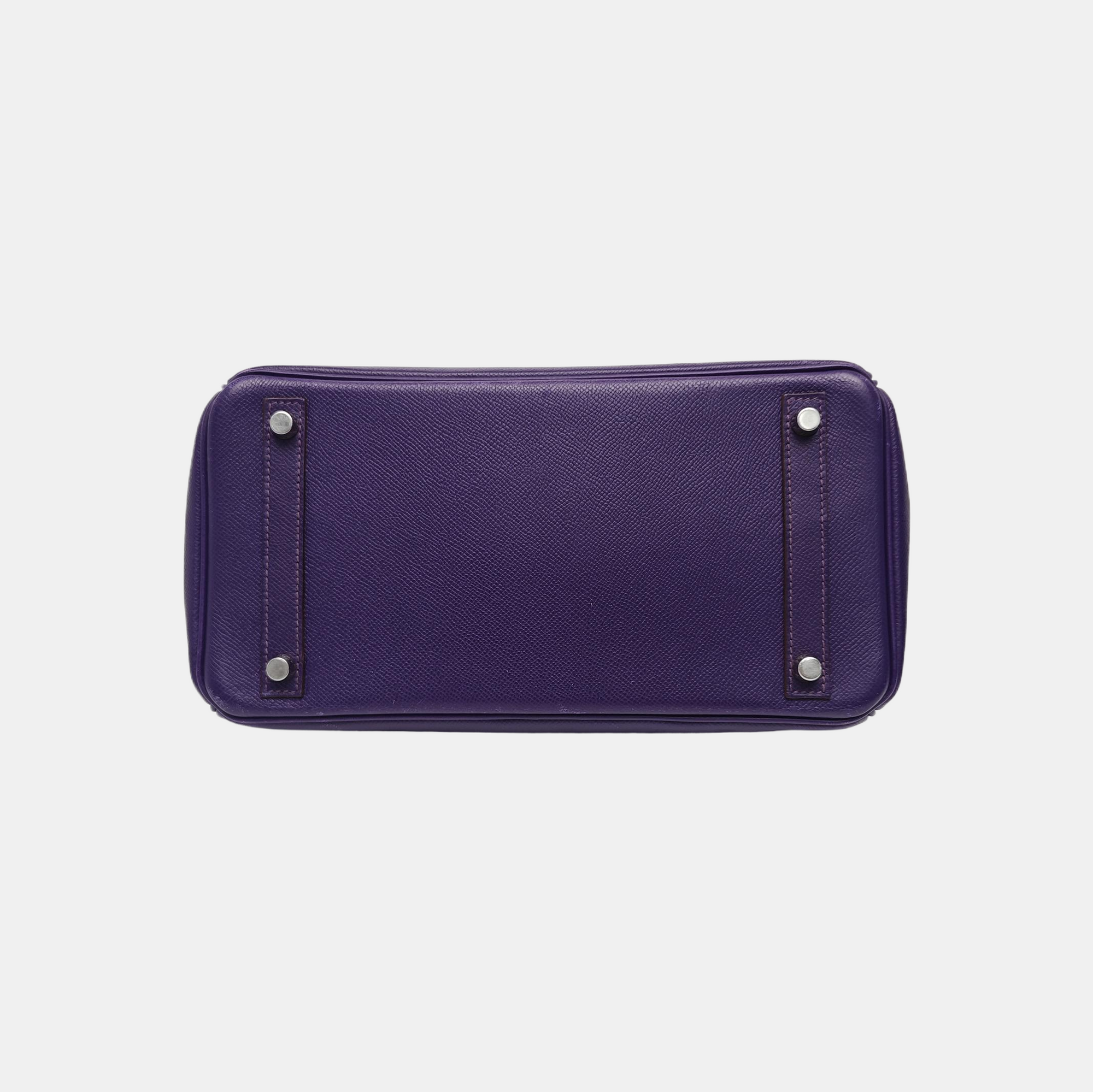 Birkin 30 Epsom Purple