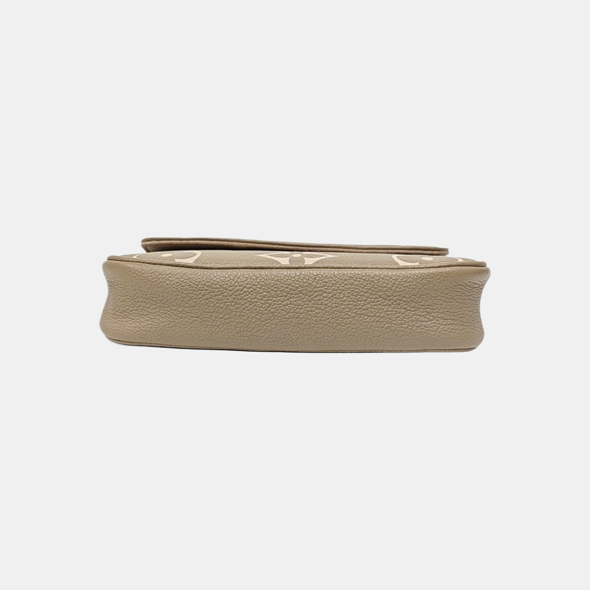 IVY Monogram Calfskin Gray