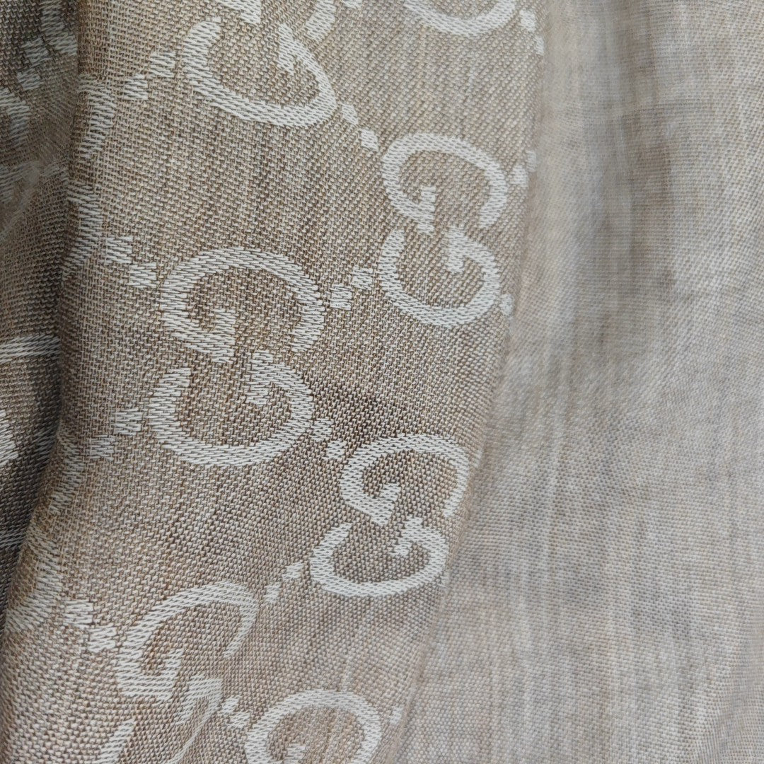 Wool Scarf Brown