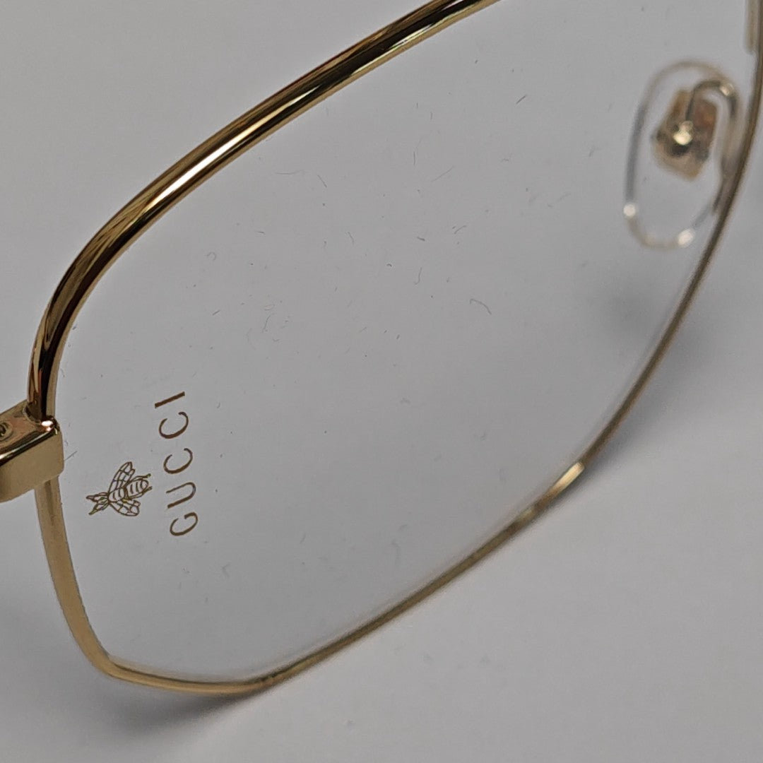 Metal Eyeglasses Rose Gold