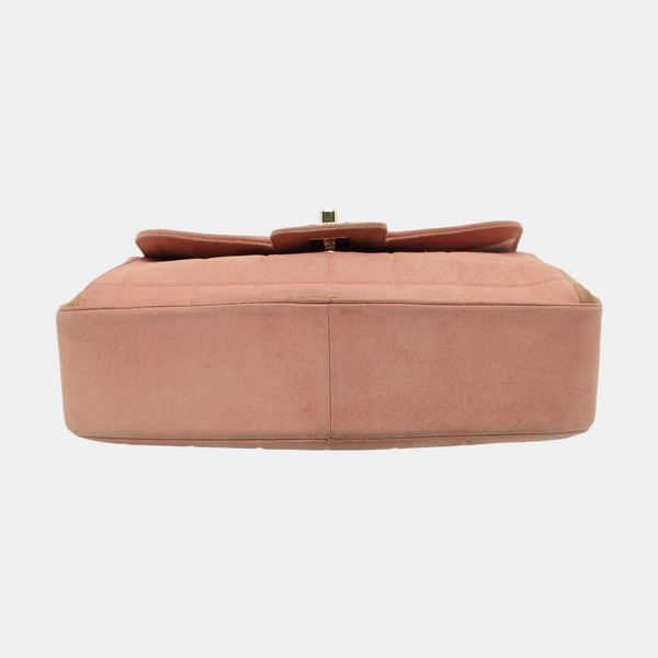 Quilted Suede Pink