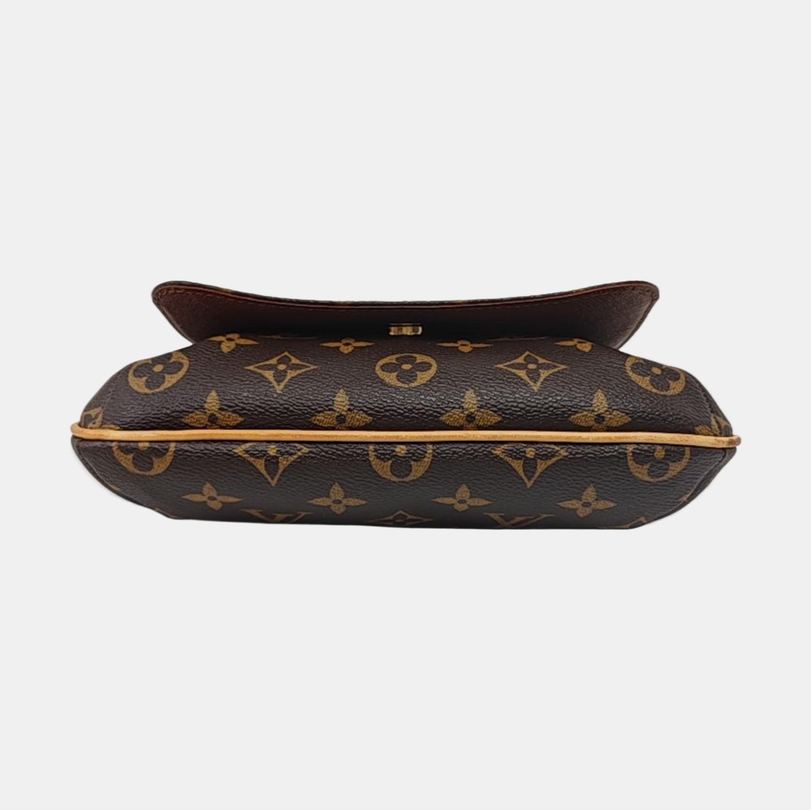MUSETTE TANGO Monogram Coated Canvas Brown