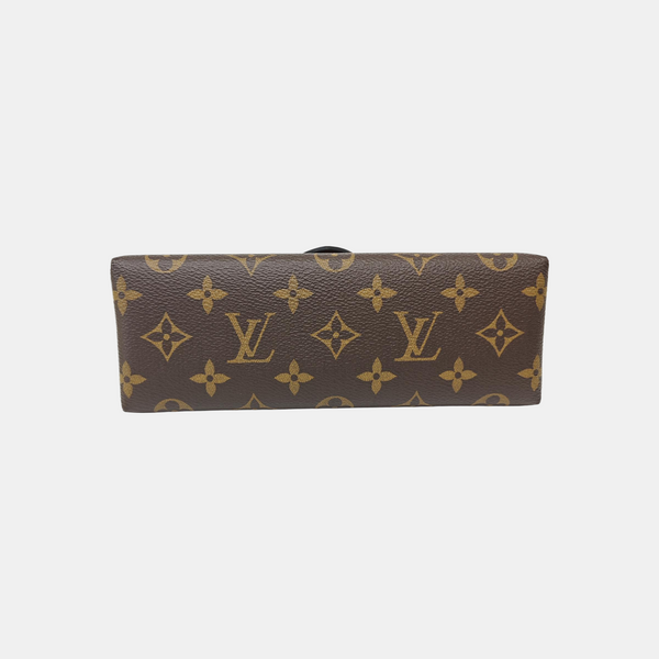 LOCKY BB Monogram Coated Canvas Brown