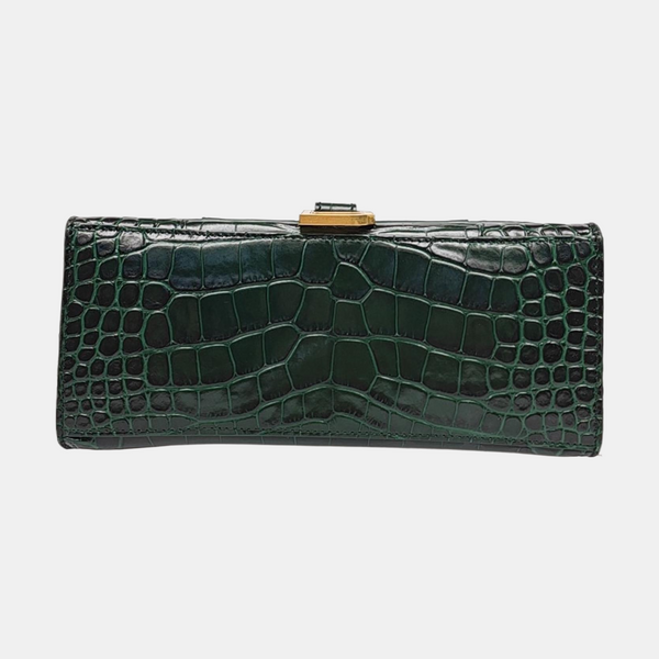 Hourglass S Calfskin Green