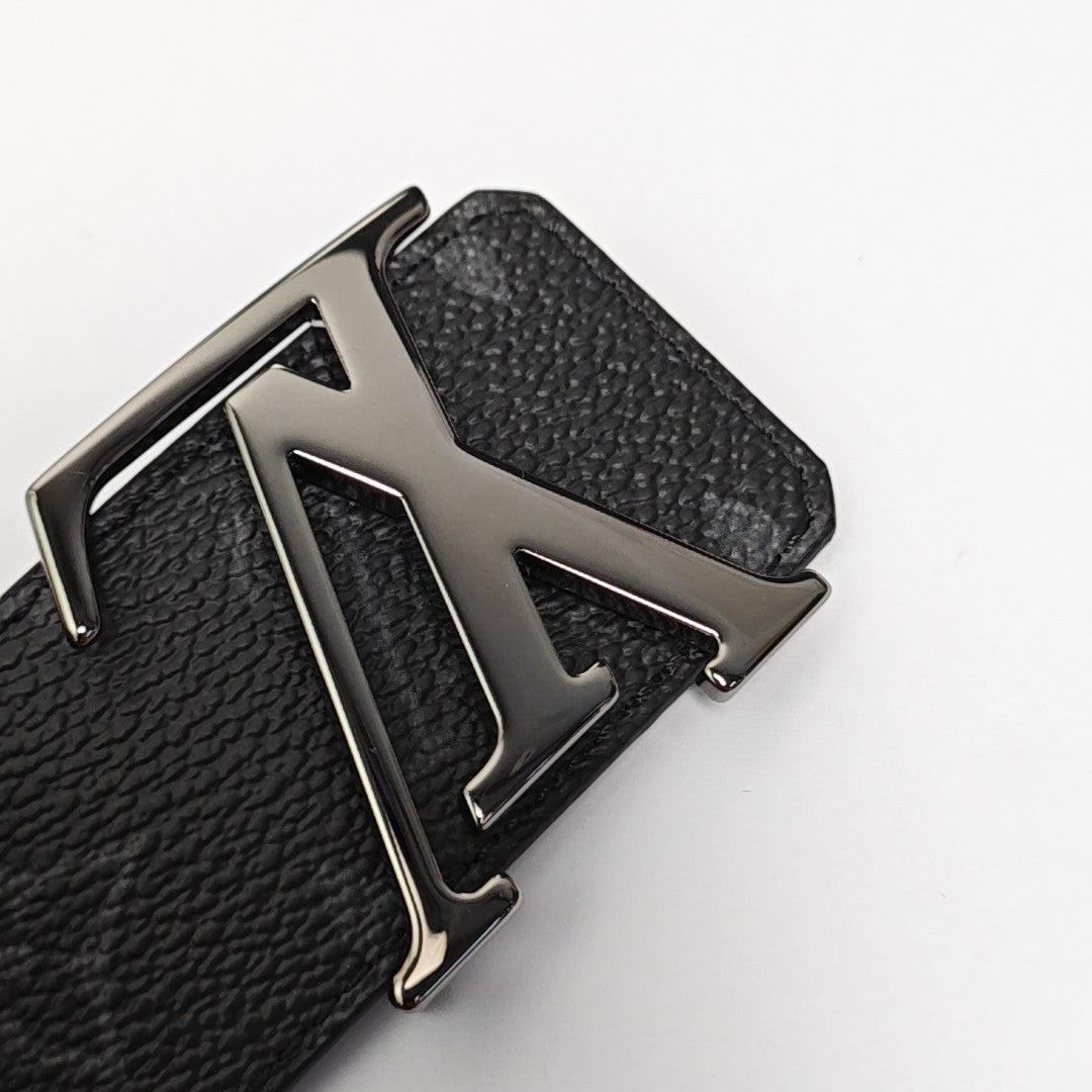 Coated Canvas Belt Black