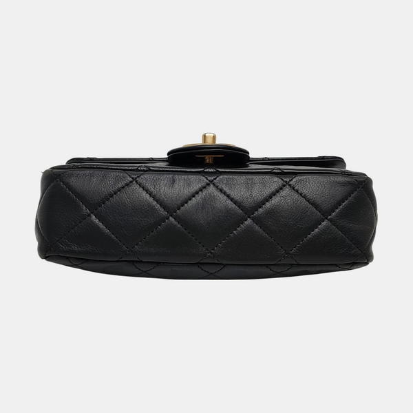 Quilted Calfskin Black