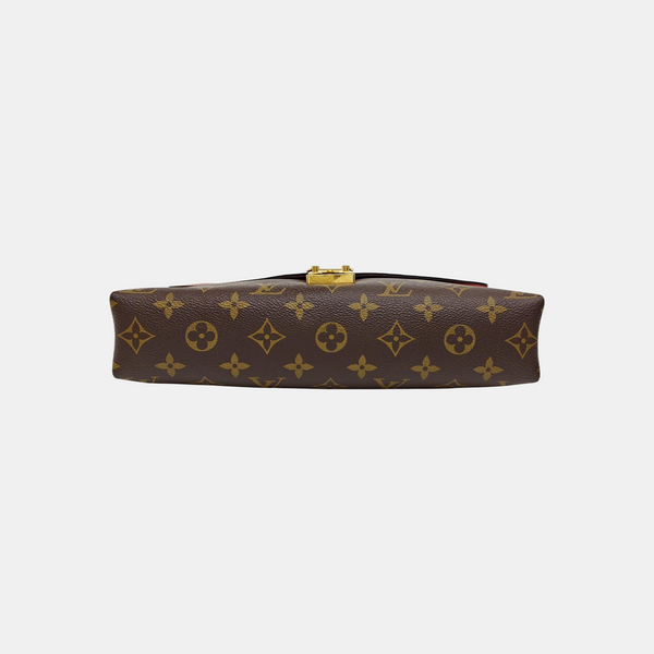 PALLAS BB Monogram Coated Canvas Brown