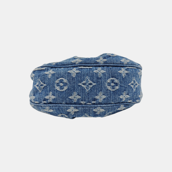 Pochette Valley Monogram Denim Blue