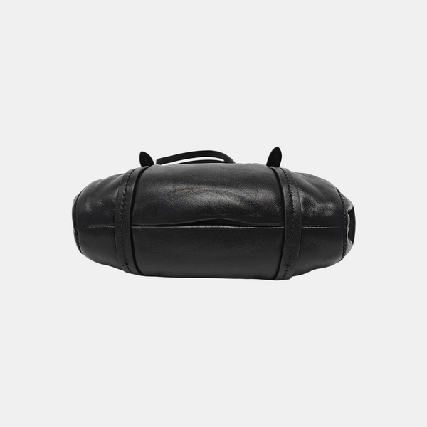 Lambskin Shoulder Bag Black