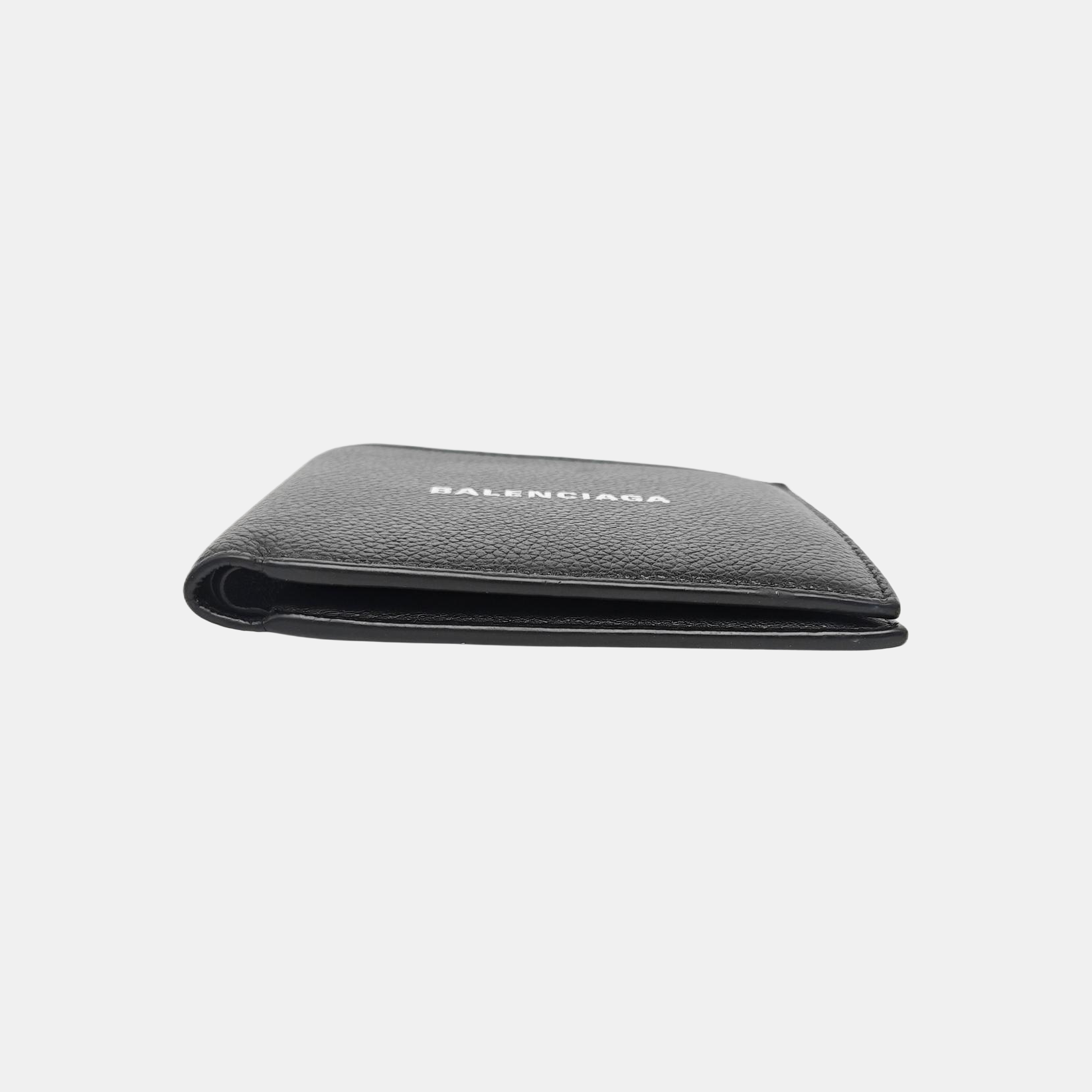 Cash Calfskin Black Wallet