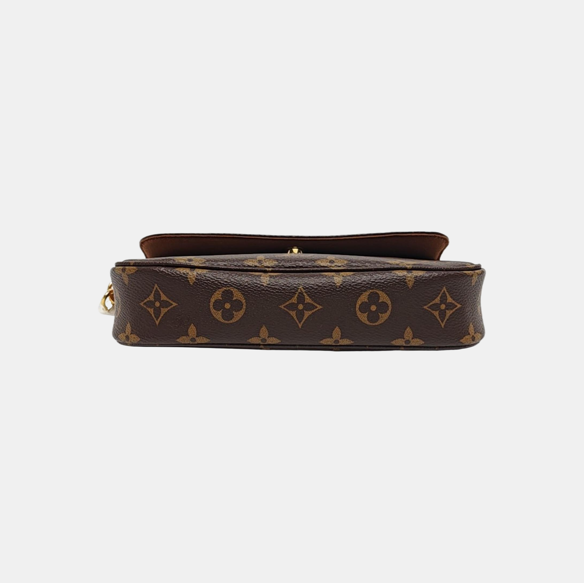 IVY Monogram Coated Canvas Brown