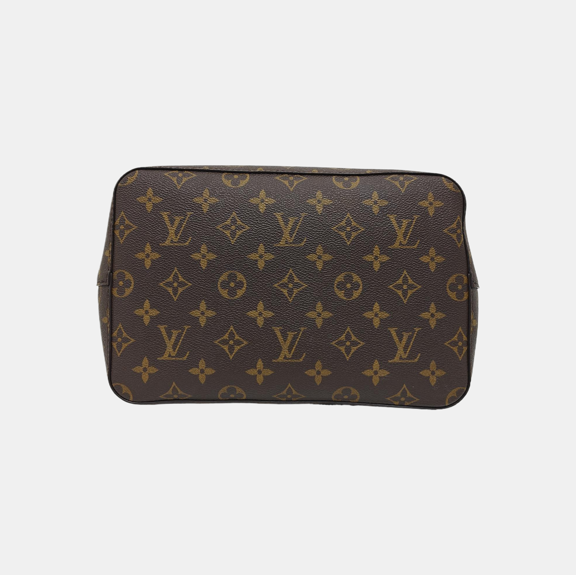 NÉONOÉ MM Monogram Coated Canvas Brown