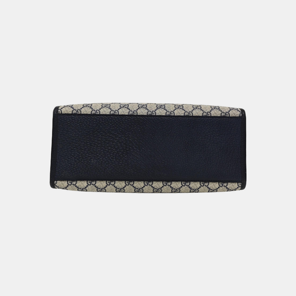 Retro Small Monogram Coated Canvas Beige