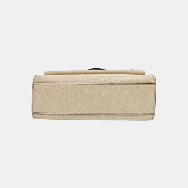 LOCKME BB Calfskin Beige