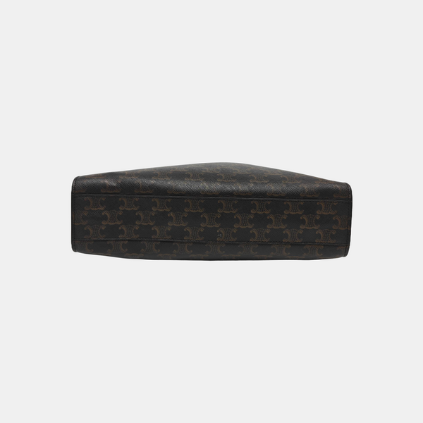 CABAS CELINE Small Coated Canvas Black