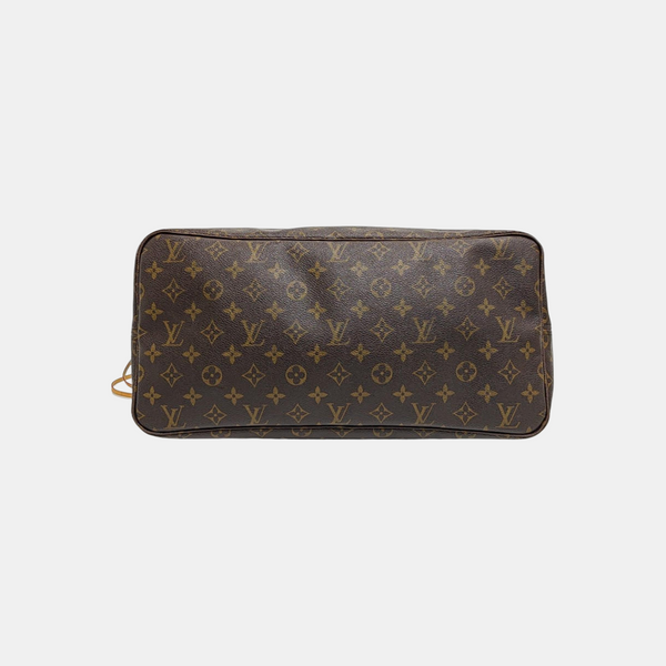 NEVERFULL GM Monogram Coated Canvas Brown