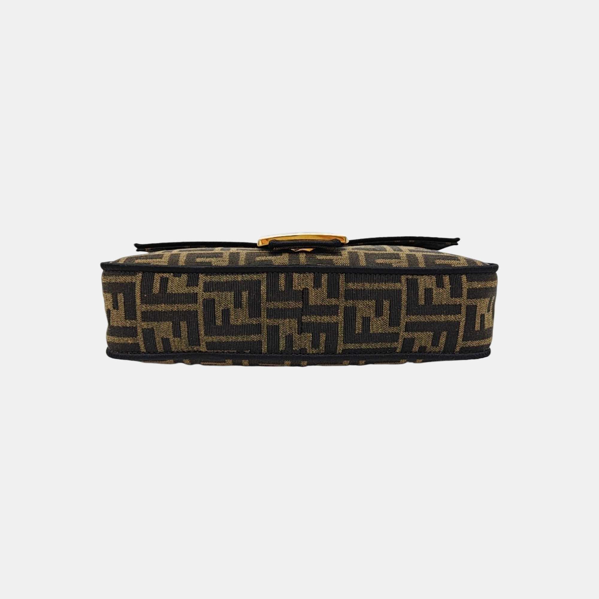 Baguette Medium Canvas Brown