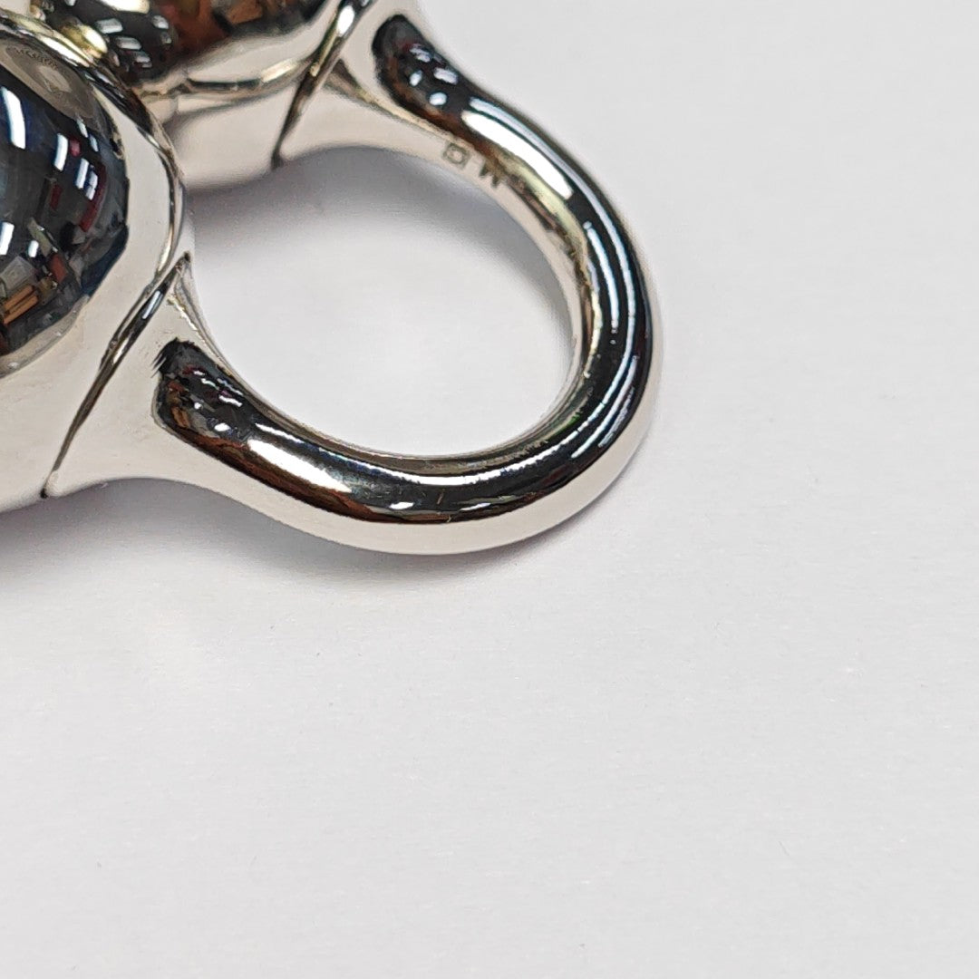 Metal Silver Ring EU 53