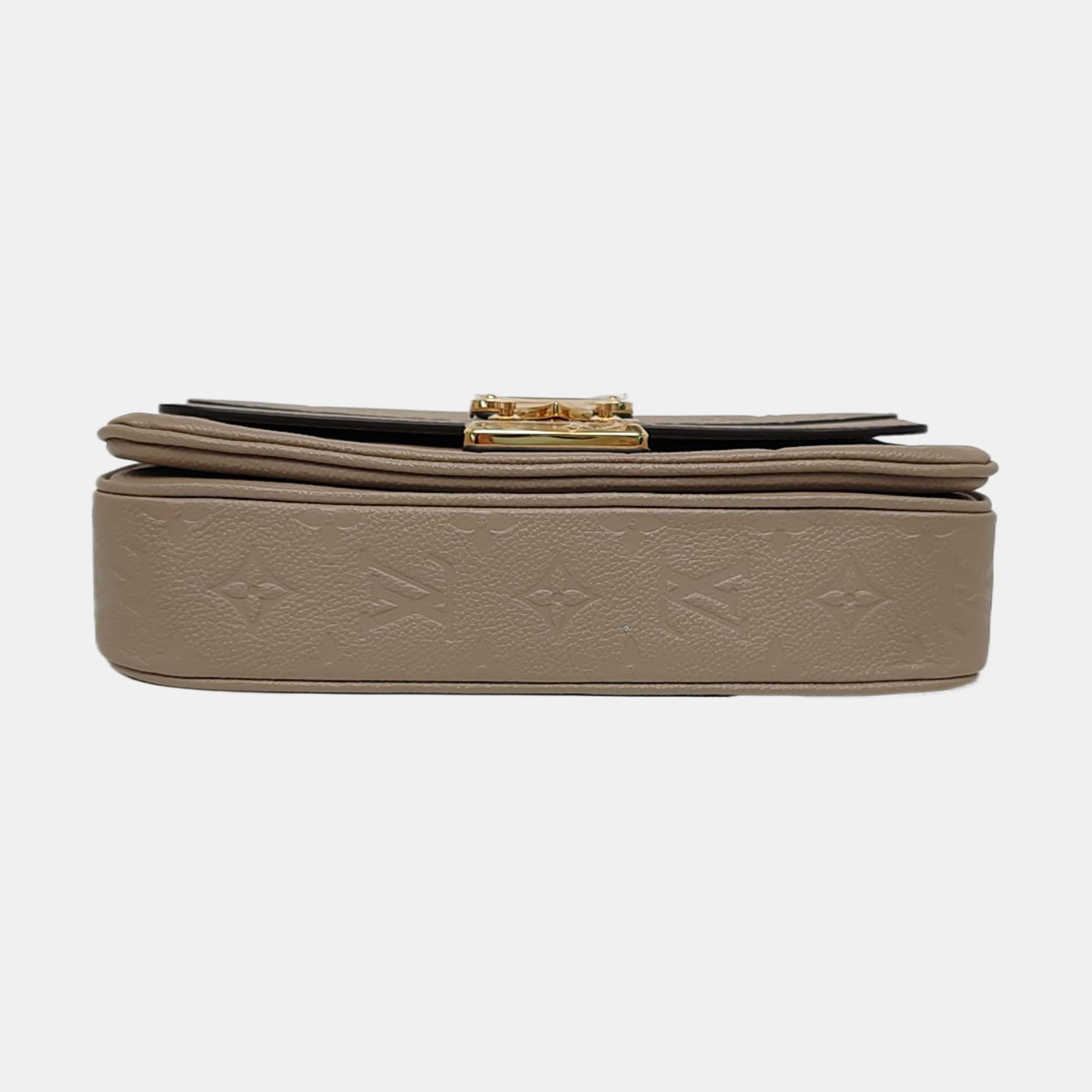 MARCEAU Monogram Calfskin Beige