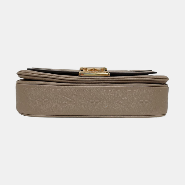 MARCEAU Monogram Calfskin Beige