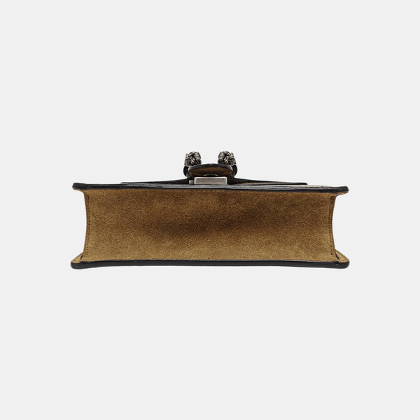 Dionysus Mini Monogram Coated Canvas Beige