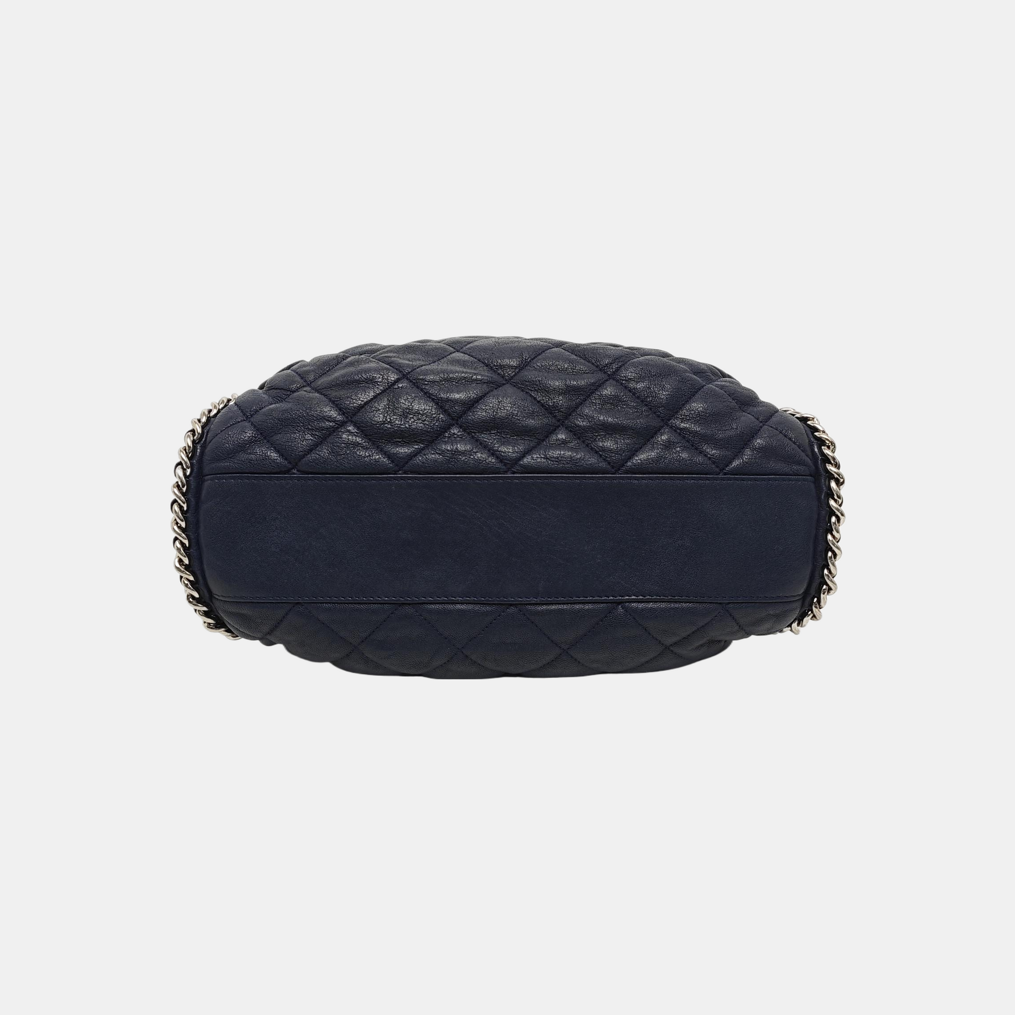 Quilted Lambskin Blue