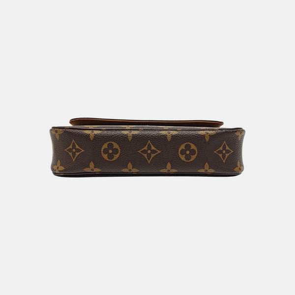 IVY Monogram Coated Canvas Brown