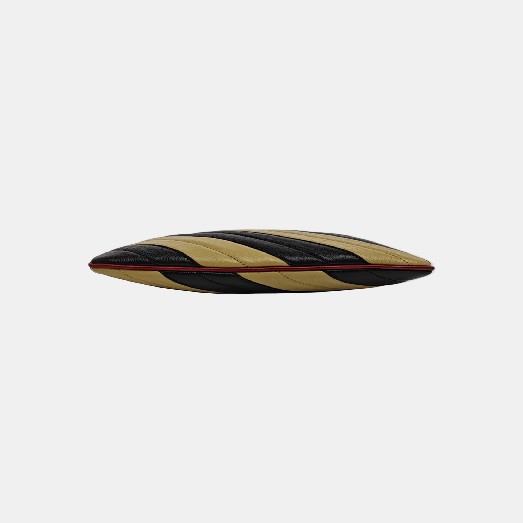 Quilted Calfskin Clutch Multicolor