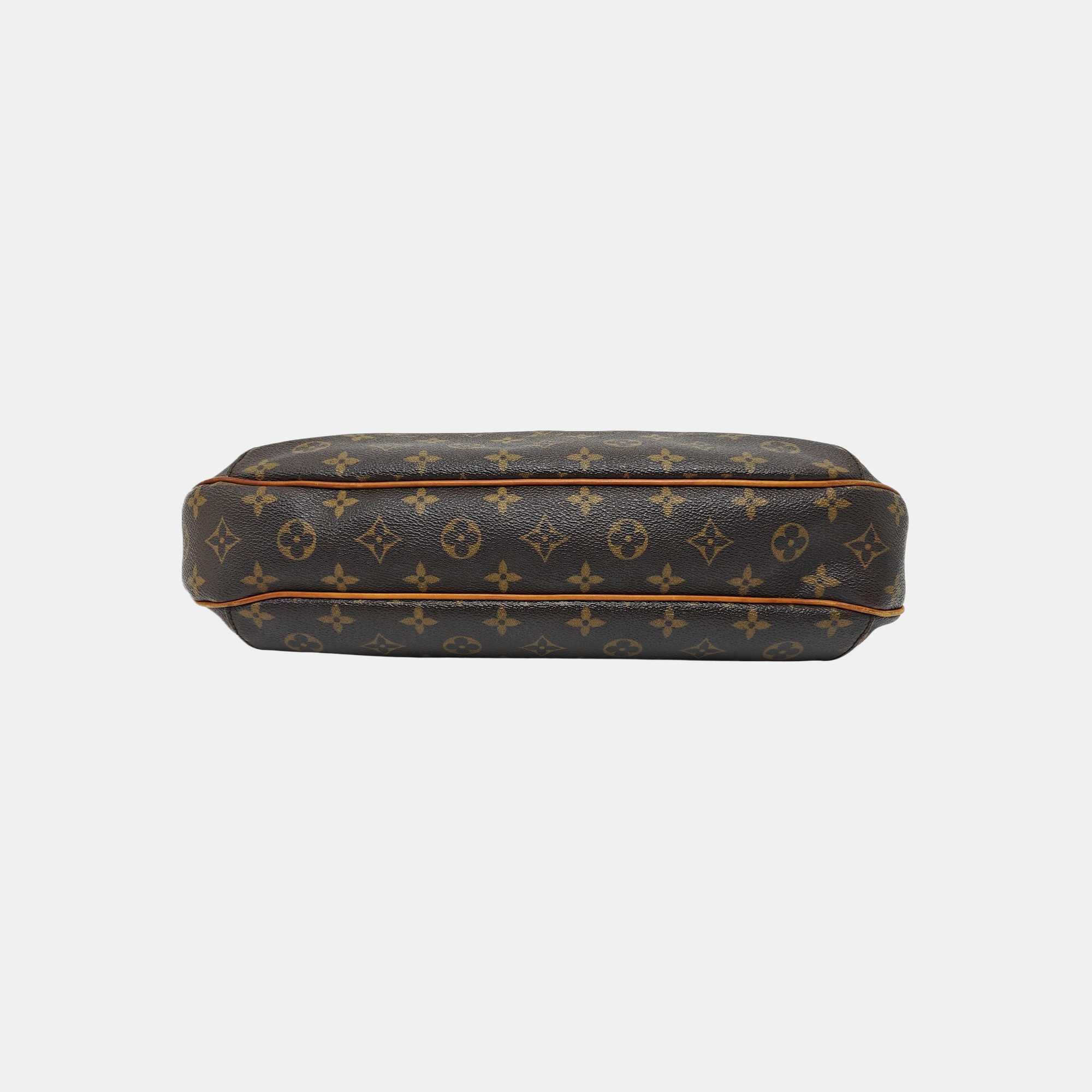 VINTAGE THAMES GM Monogram Coated Canvas Brown