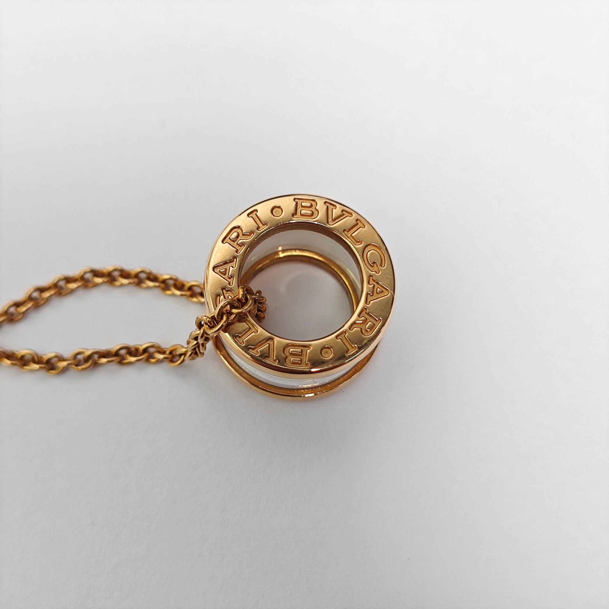 B.ZERO1 18k Rose Gold Necklace