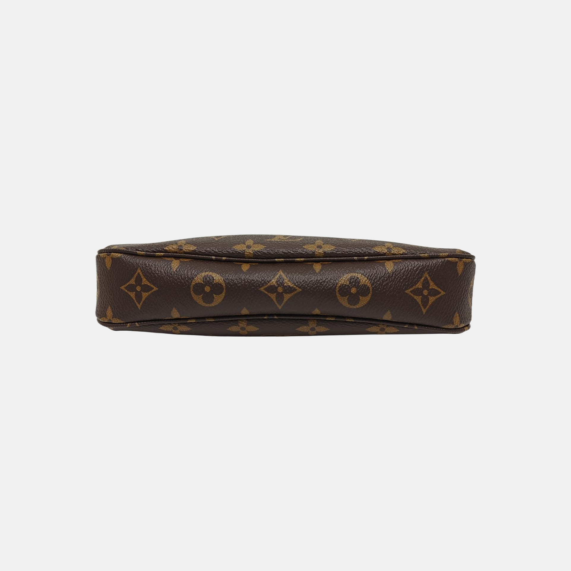 POCHETTE ACCESSOIRES GM Monogram Coated Canvas Brown