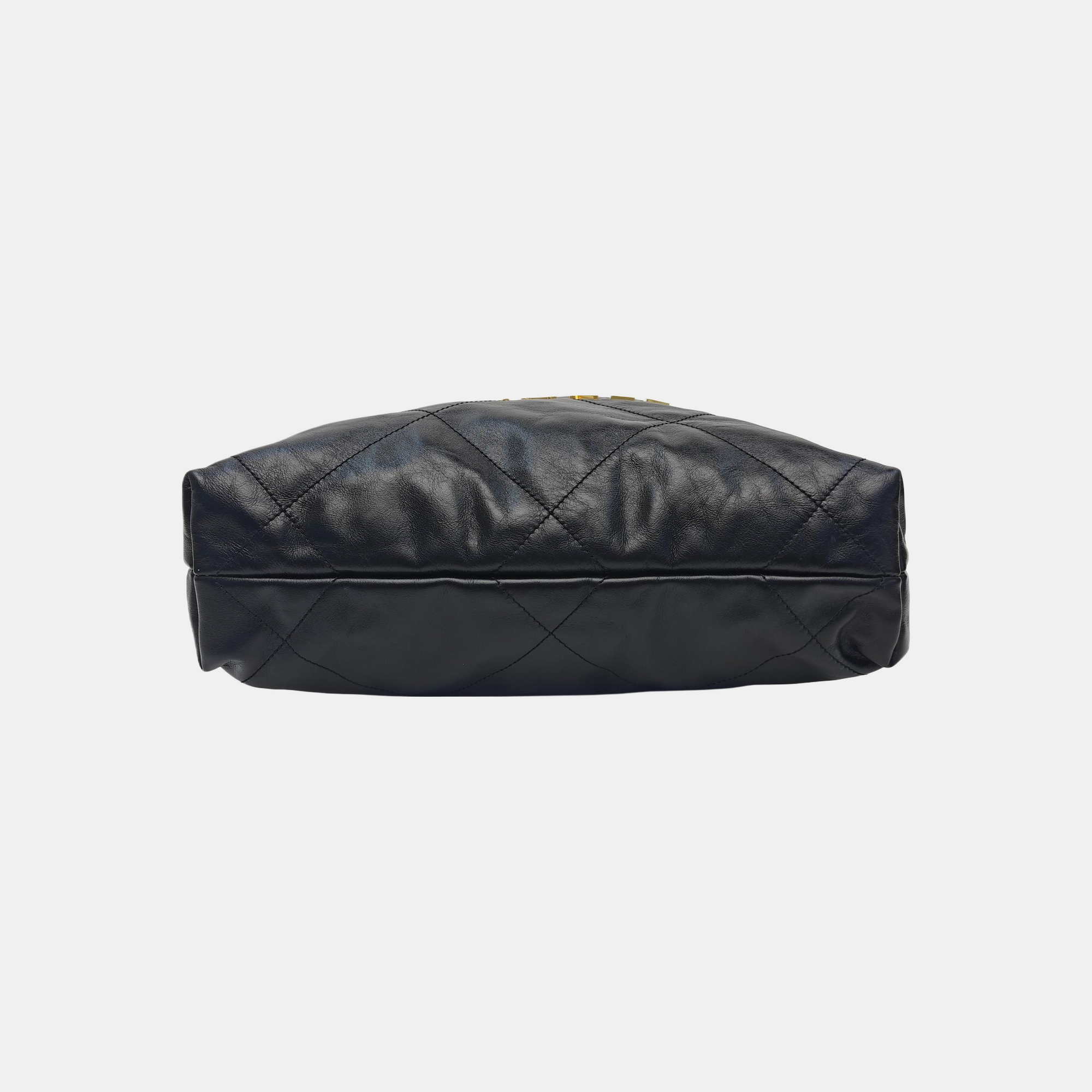 CHANEL 22 Small Quilted Calfskin Black