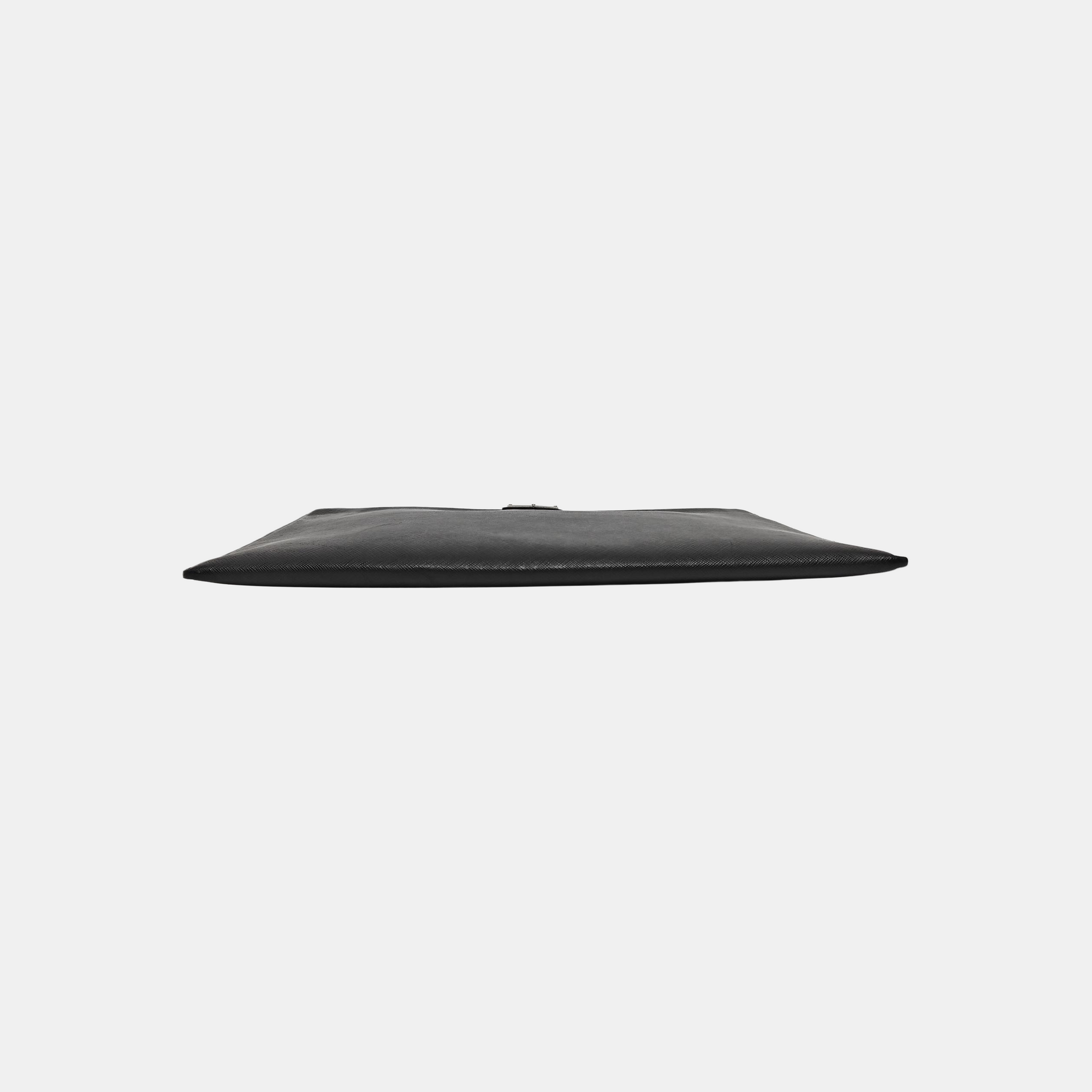 Clutch Saffiano Calfskin Black