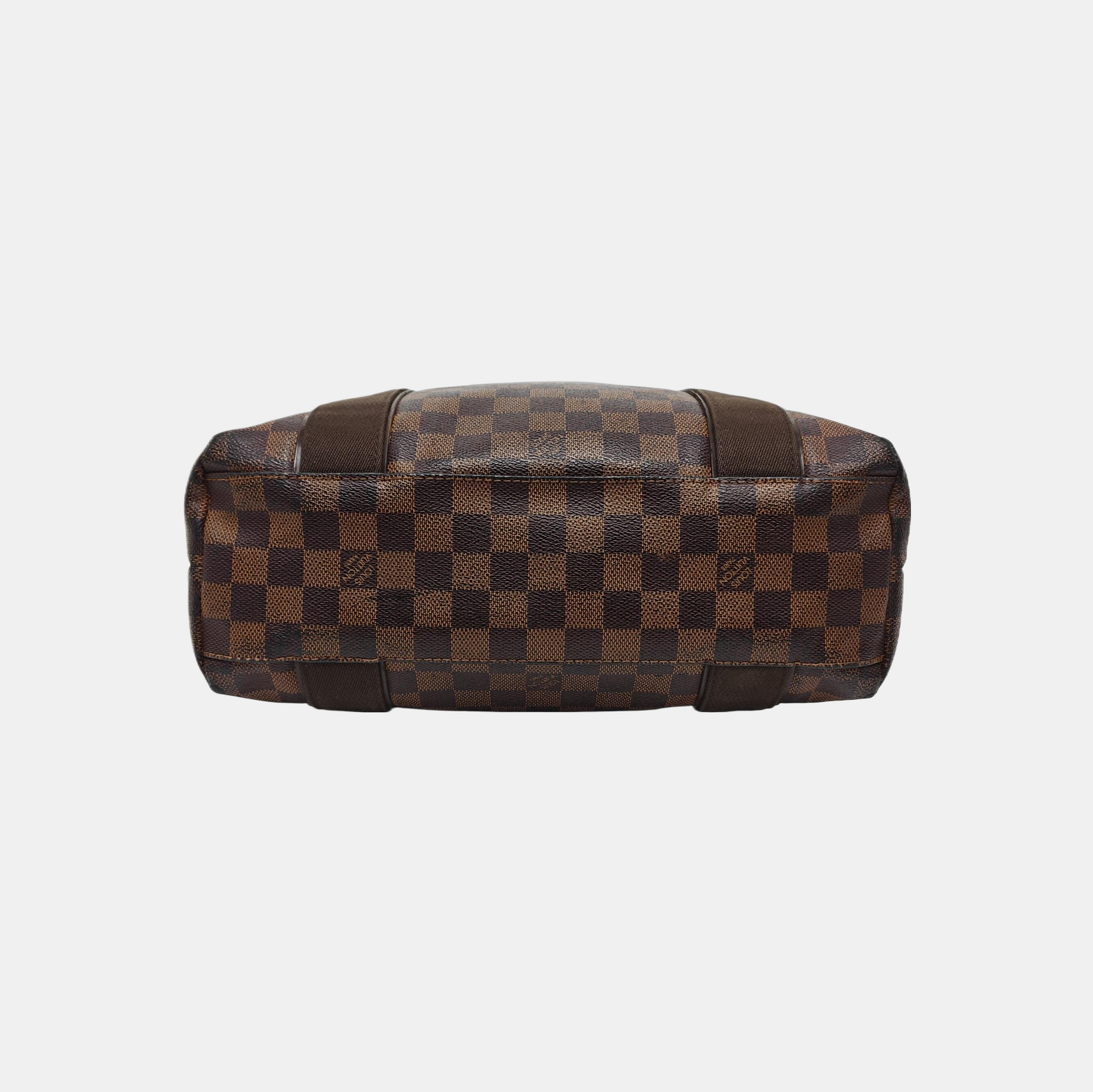 VINTAGE BEAUBOURG Damier Ebene Coated Canvas Brown